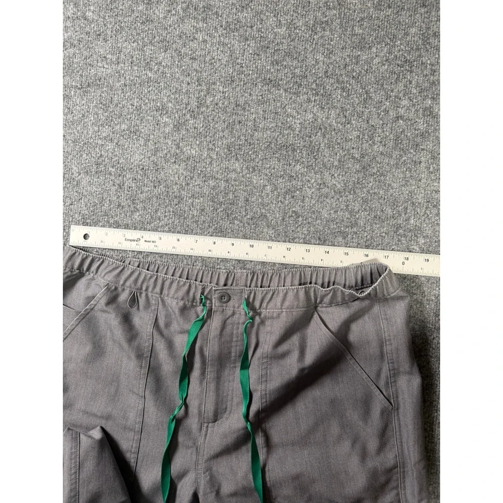 Figs Cairo Cargo Scrub Pants Men Large Gray Technical Collection TM3001S PO 2771